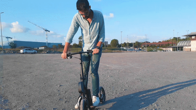 Hub bisiklet motoruyla e-scooter yapmak