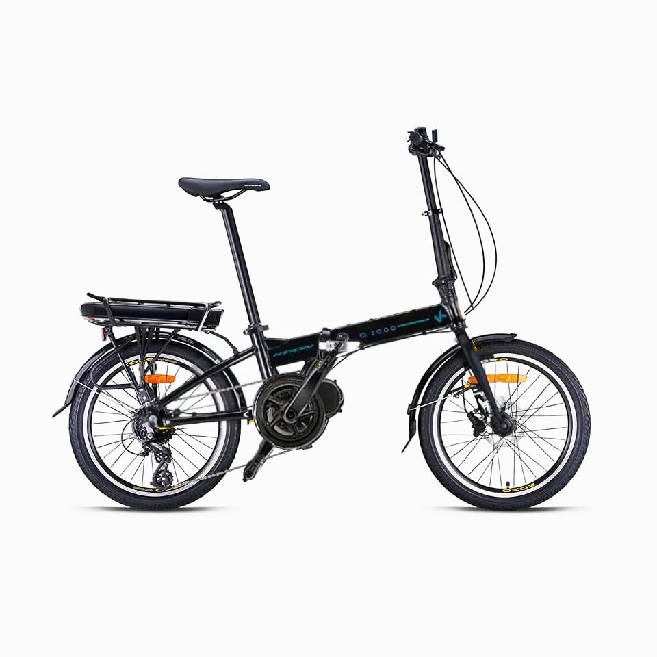 20" Tongsheng Middrive Elektrikli Katlanır Bisiklet