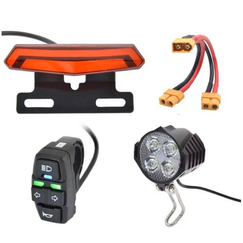 İkaz Korna ve Aydınlatma 4lü Set